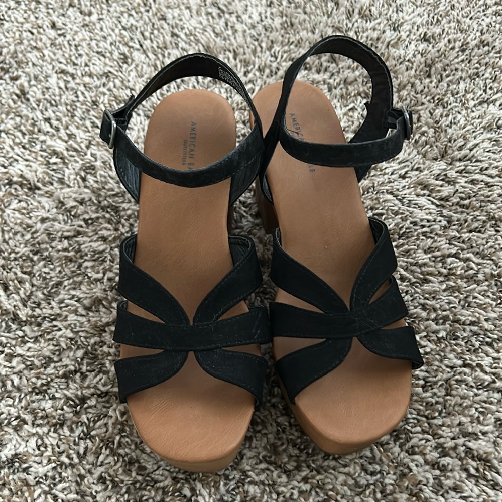 Black and Brown heels